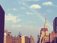 city-new-york-high-rise-rainbow